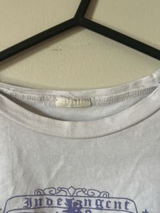 white cropped top for women