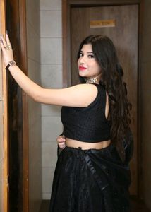 Black Net Lehnga Choli