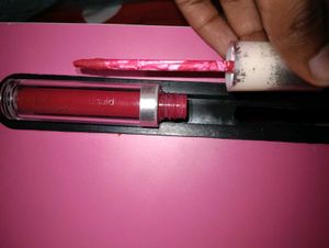 (Pink red  maroon) 3 Lipsticks nybae and dazler
