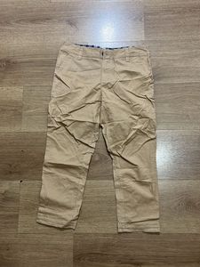 Khaki Chino Capri