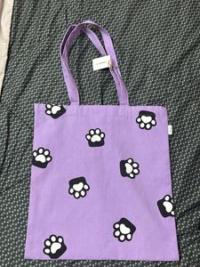 Paw Print Miniso Tote Bag