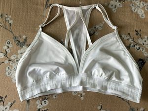 Victoria's Secret PINK White Sports Bralette