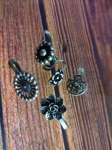 Oxidised Nosepins (Adjustable)
