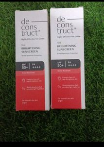 2 Deconstruct Brightening Sunscreen