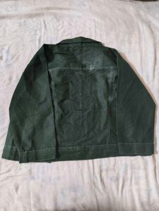 Green Denim Jacket