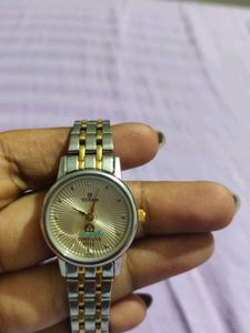 Vintage Titan Two-Tone Watch