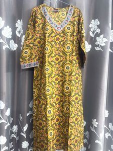 Floral Print Kurta