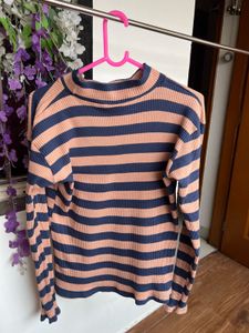 Striped Long Sleeve Top