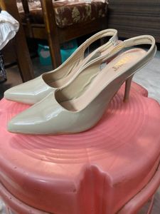 Elegant Beige Heels