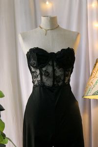 Lace Trim Jumpsuit