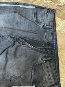 Grey Ripped Jeans