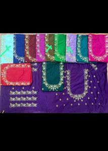 Beautiful Embroidery Blouse Pieces✨️