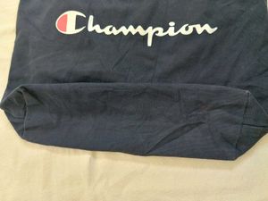 Champion Black Tote Bag