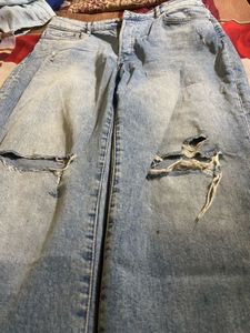 Light Wash Denim Jeans