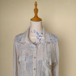 About a Girl Lace Shirt
