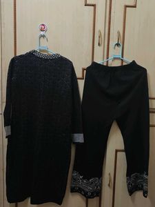 Elegant Black Kurta Set