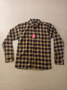 Nevy Blue Chex Shirt..