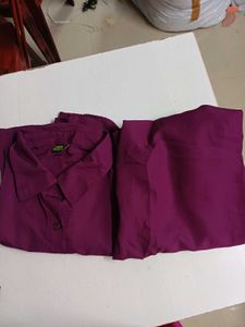 Purple women Shirtkurthi pant