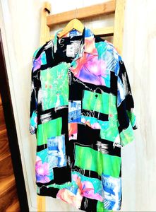Colorful Patterned Shirt Size-46-48
