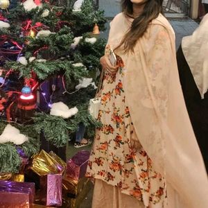 Floral Print Kurta