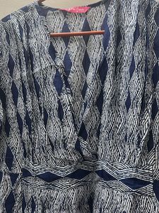 Patterned Midi Dress