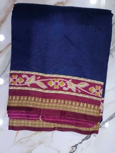 New Royal blue saree