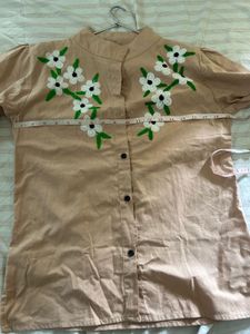 Brand New Embroidered Top
