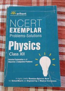 Arihant NCERT Exemplar Physics Class Xii