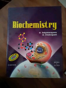 Unused Biochemistry Book  By Satyanarayan