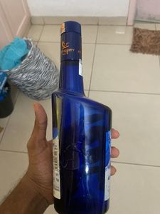 Empty Bombay Sapphire Bottle for art