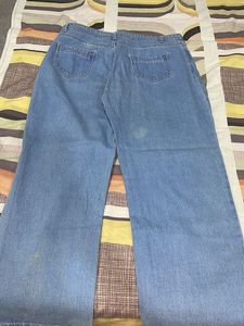 Blue Straight Jeans