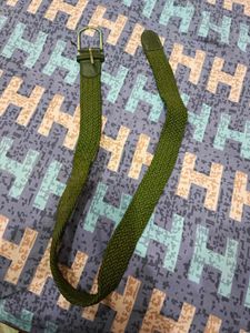 Green Woven Belt