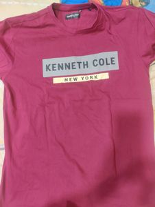 Brand Print Slim Fit Crew Neck Tshirt