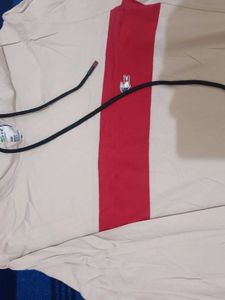 Stylish Red Stripe Hoodie 🦋🌊