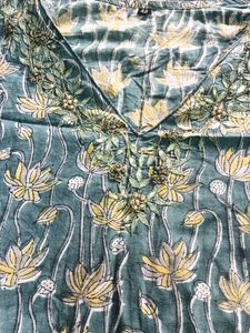 Floral Print Cotton Dress