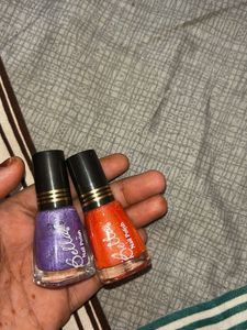SUGAR Powder lipstick And Bella Nailpolishes