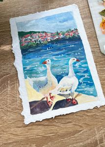 Goose Lake Painting
