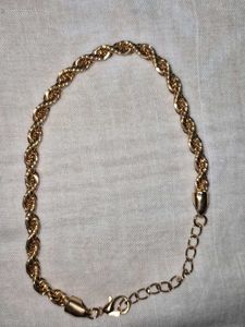 Gold Plated Chain Bracelet Set