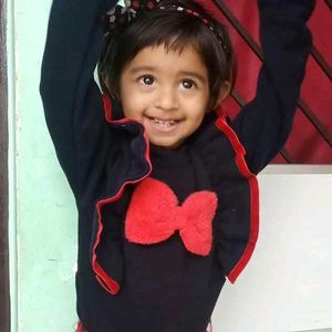 Woolen Top For 1 Year Girl
