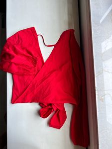 Red Tie Top