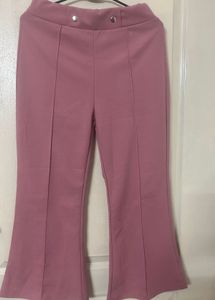 Pink Flared Pants