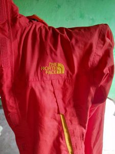 Red The North Face Jacket