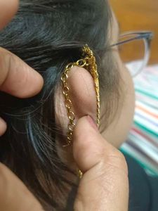 4 Set Vintage Gold Tone Earrings