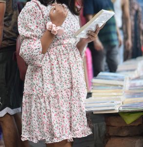 Mid Length Floral Summer Dress