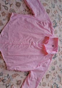 Classic Pink Striped Shirt