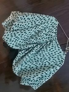 💥Antheaa brand sea green color baggy,style top🌈Totally new,have just once wored,NO FLAW✔🆕