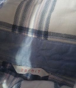 BLUE WHITE CHECKED  Shirt