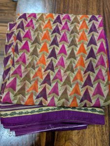 Colorful Patterned Saree