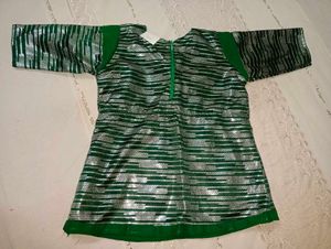 Cute Green Salwar Kameez