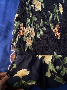 Floral Stretchable Mini Dress